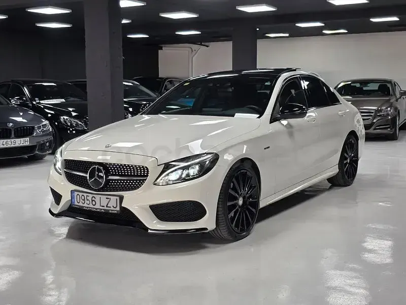 Usado Mercedes C43 AMG 367 CV (269 kW) 2016 Blanco Berlina