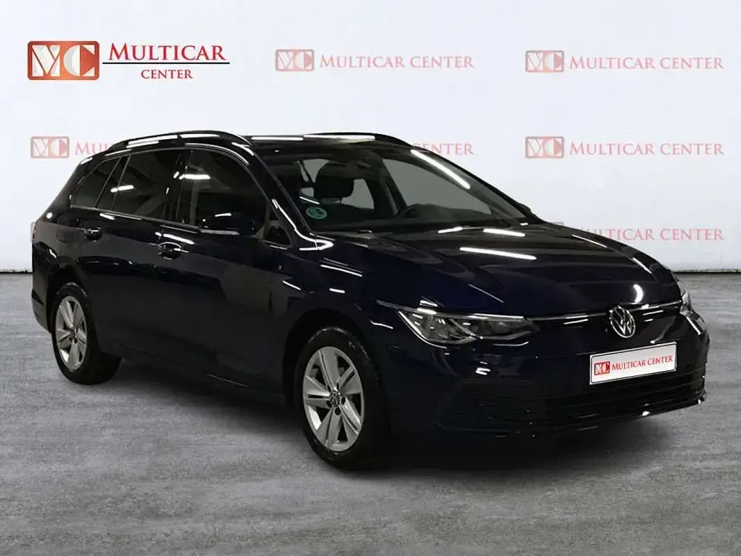 Usado VW Golf VII Life 116 CV (85 kW) 2021 Azul Utilitario