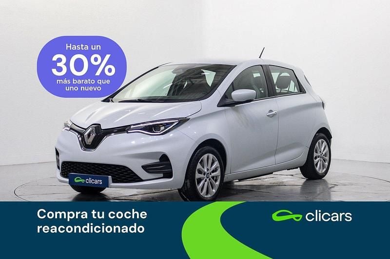 Blanco Usado 2020 Renault Zoe Intens Utilitario | 12.790 € (Precio justo) - Imagen 1/4