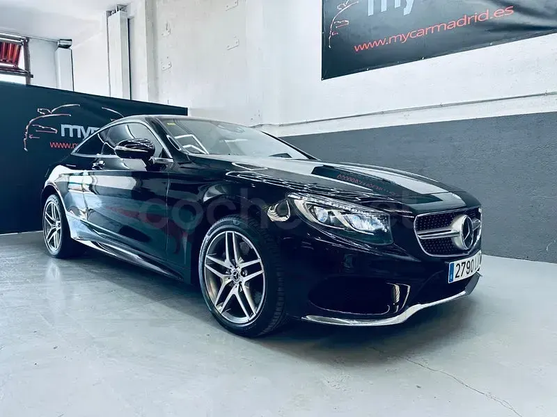 Usado Mercedes S500 455 CV (334 kW) 2017 Negro Coupe
