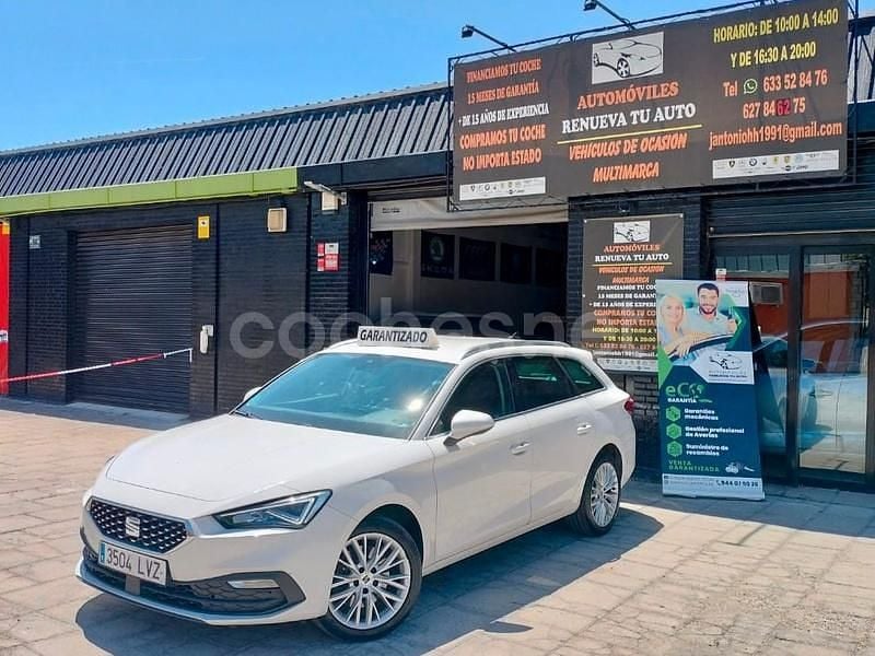 Blanco Usado 2022 Seat Leon XCELLENCE Familiar | 13.000 € (Super precio) - Imagen 1/4