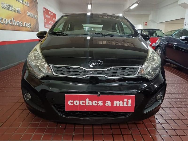 Usado Kia Rio 85 CV (62 kW) 2011 Negro Berlina
