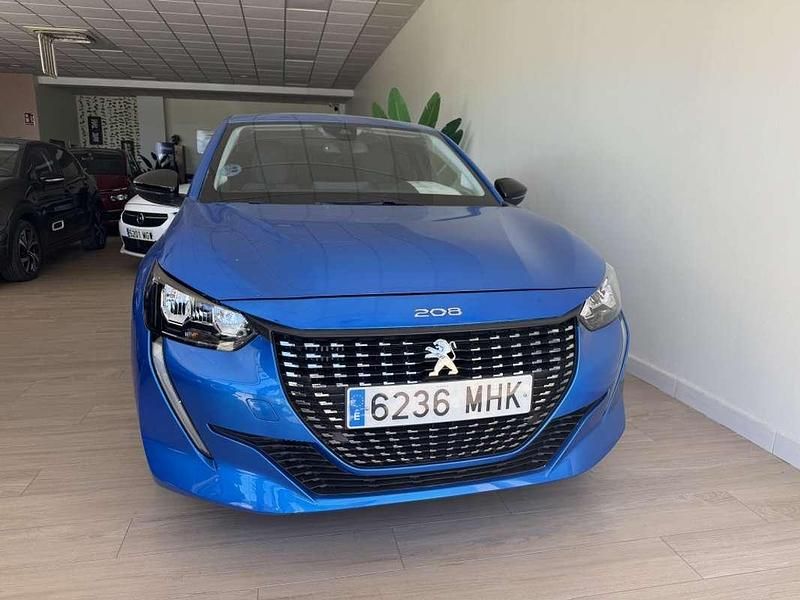 Usado Peugeot 208 Allure 102 CV (75 kW) 2023 Azul Utilitario