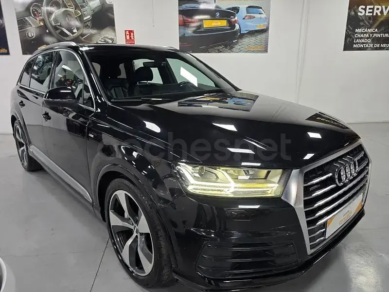 Usado Audi Q7 Design 272 CV (200 kW) 2015 Negro SUV