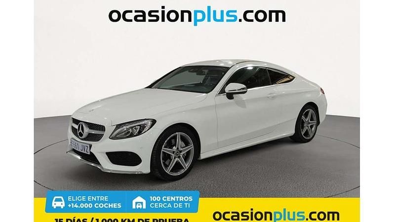 Blanco Usado 2017 Mercedes C220 Coupe | 26.300 € (Precio justo) - Imagen 1/4