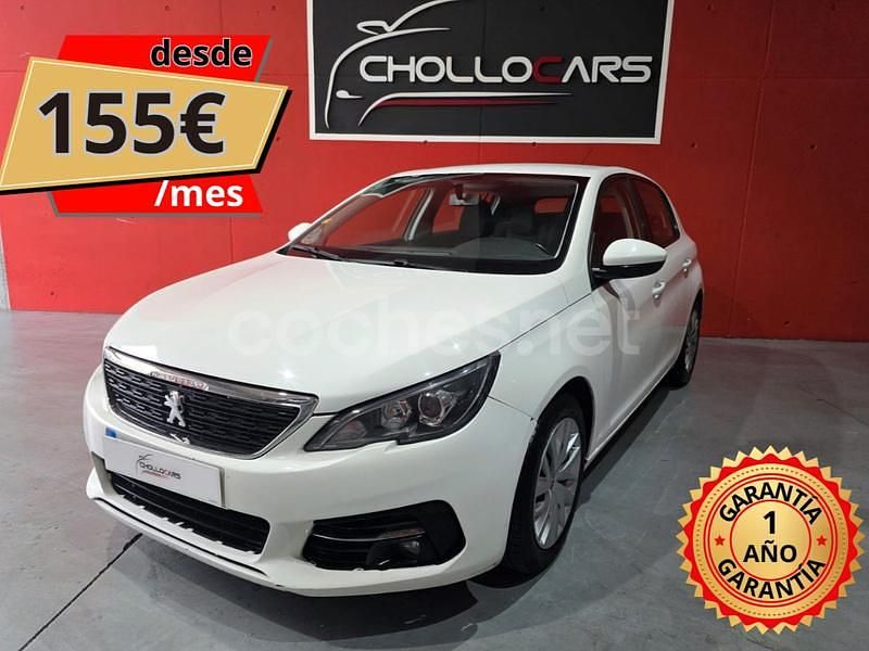 Blanco Usado 2018 Peugeot 308 Allure Berlina | 9797 € (Un poco caro) - Imagen 1/4
