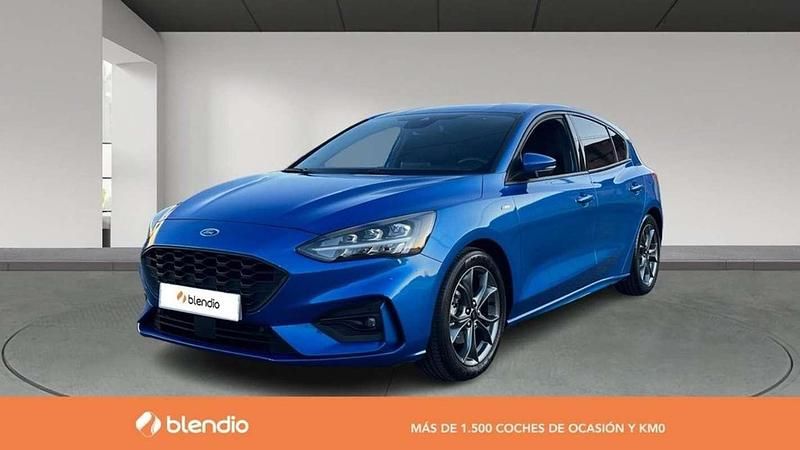 Azul Usado 2021 Ford Focus ST-Line Utilitario | 15.500 € (Precio justo) - Imagen 1/1
