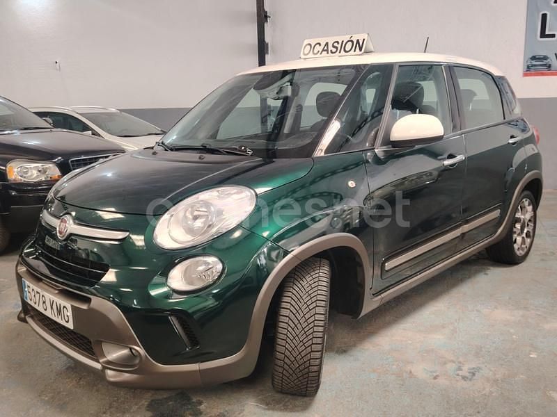 Usado Fiat 500L Cross 120 CV (88 kW) 2018 Verde Monovolumen