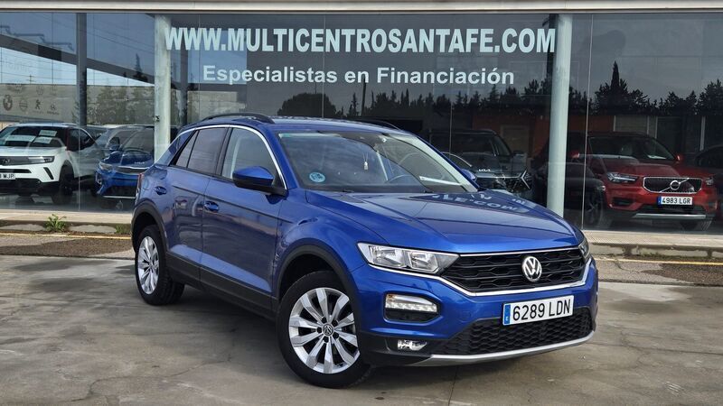 Azul Usado 2019 VW T-Roc Advance SUV | 19.950 € (Precio justo) - Imagen 1/4