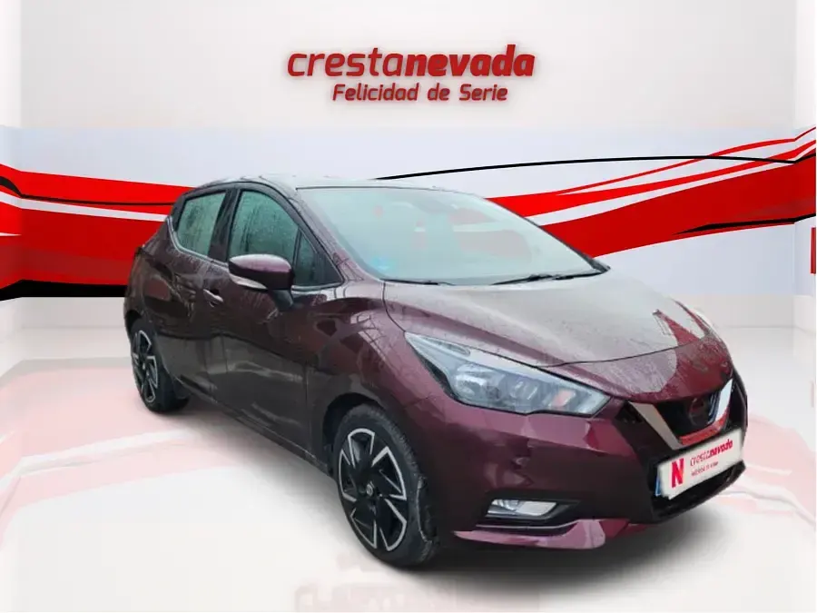 Usado Nissan Micra Acenta 92 HP (67 kW) 2021 Vermelho Citadino