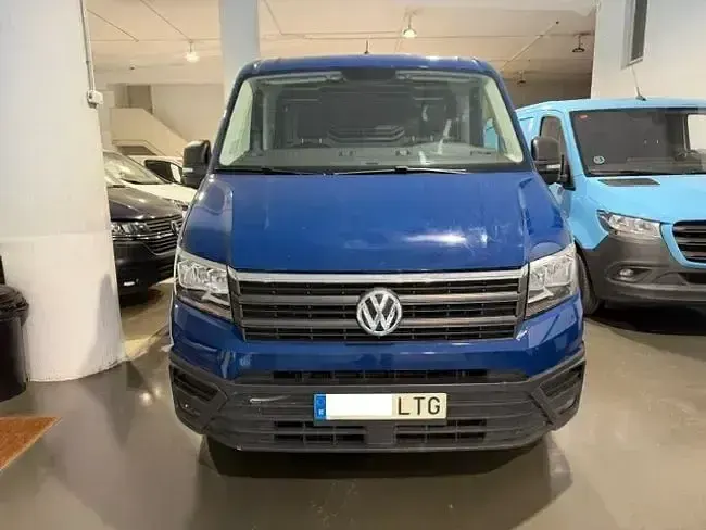 Usado VW Crafter 140 CV (102 kW) 2021 Azul Van