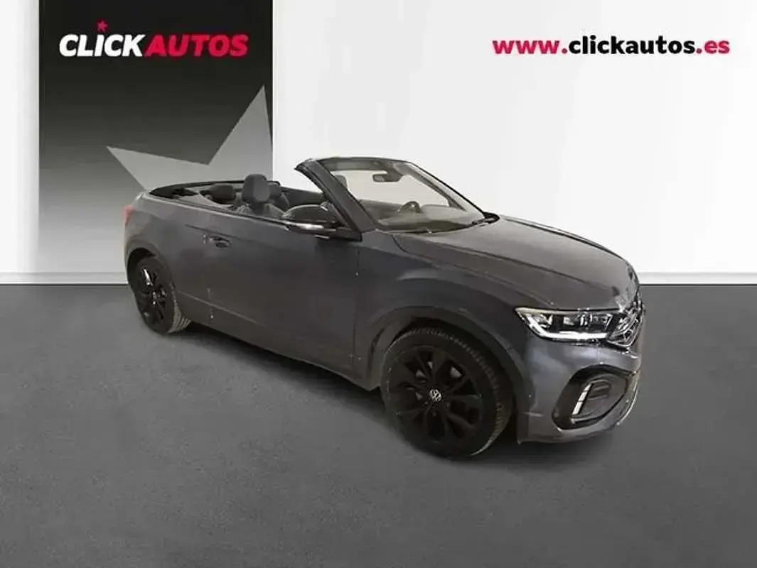 Używany VW T-Roc Cabriolet R-line 151 KM (111 kW) 2022 Szary Kabriolet