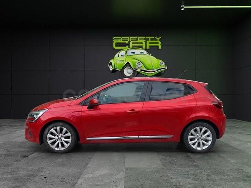 Usado Renault Clio V Intens 90 CV (66 kW) 2021 Rojo Berlina