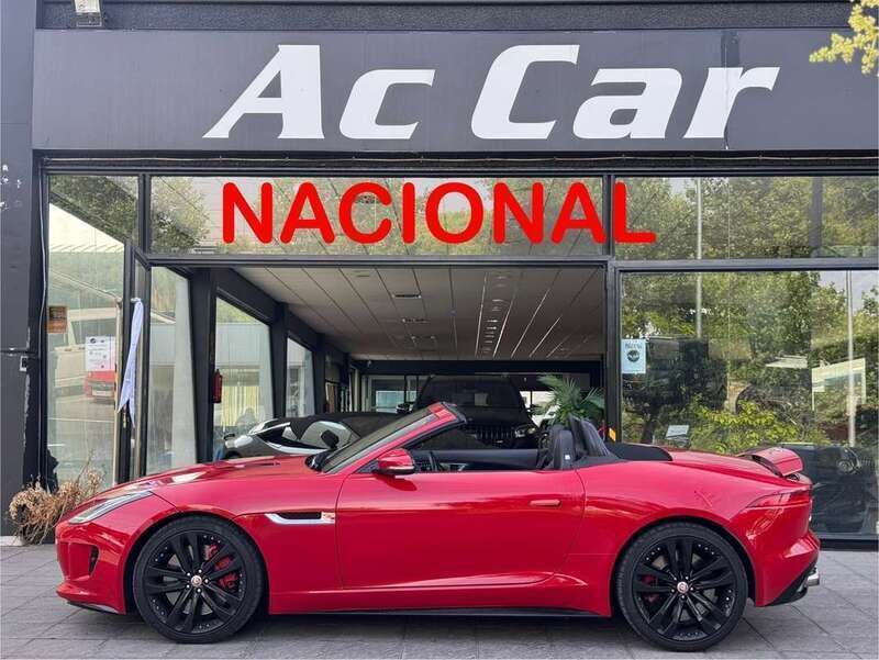 Rojo Usado 2015 Jaguar F-Type R Descapotable | 59.900 € - Imagen 1/4