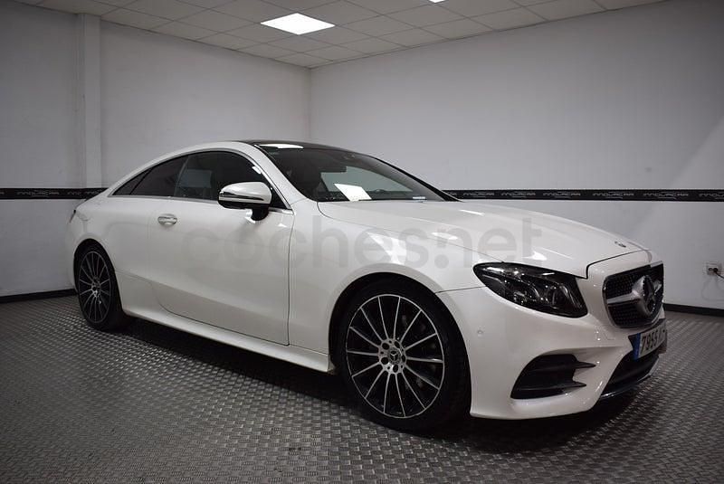 Usado Mercedes E220 194 CV (142 kW) 2018 Blanco Coupe