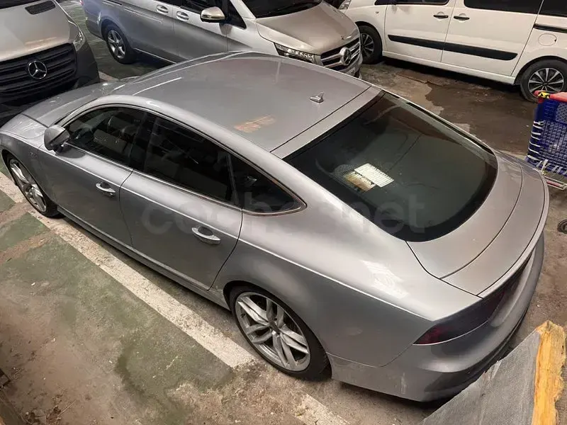 Usado Audi A7 Sportback S-Line 320 CV (235 kW) 2015 Gris / plata Utilitario