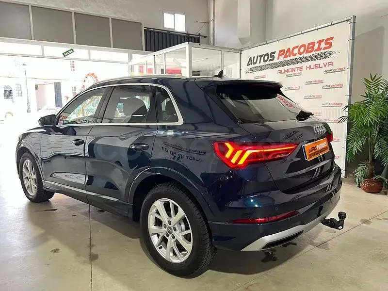 Usado Audi Q3 150 CV (110 kW) 2019 Azul SUV
