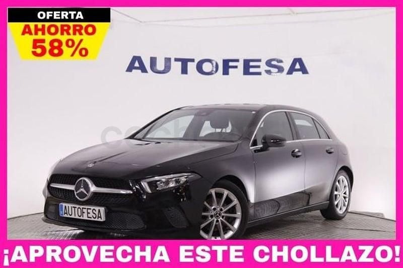 Usado Mercedes A180 109 CV (80 kW) 2018 Negro Berlina