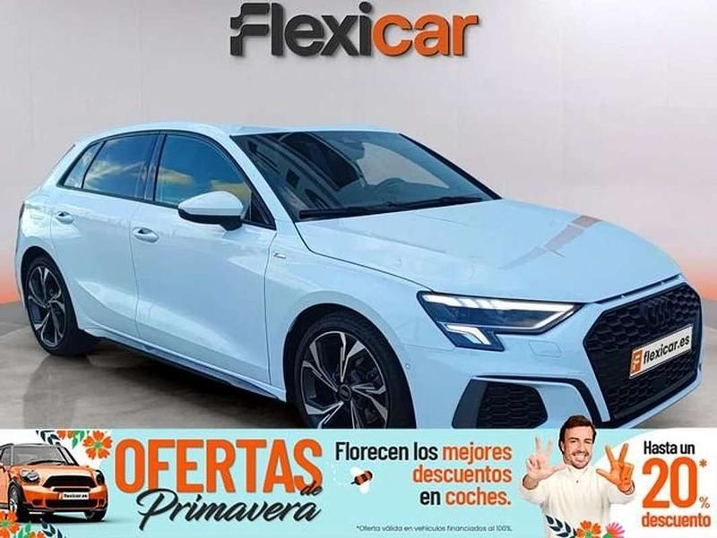 Usado Audi A3 Sportback Advanced 150 CV (110 kW) 2023 Blanco Utilitario