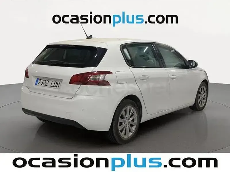 Usado Peugeot 308 Style 100 CV (73 kW) 2019 Blanco Berlina