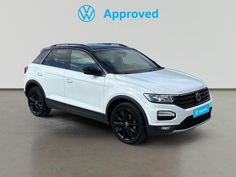 Blanco, y punto con techo negr Usado 2021 VW T-Roc Advance SUV | 22.950 € (Precio justo) - Imagen 1/4