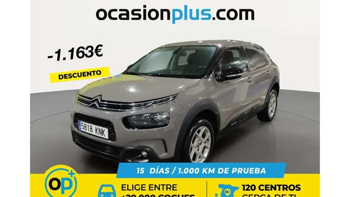 Usado Citroën C4 Cactus Feel 99 HP (72 kW) 2018 Castanho Citadino