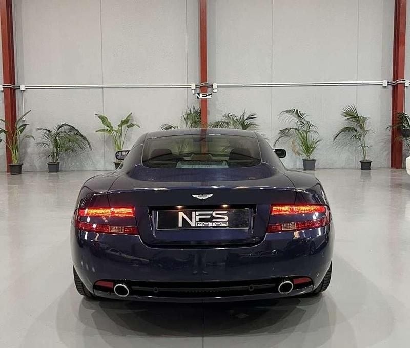 Usado Aston Martin DB9 450 CV (330 kW) 2005 Azul Descapotable