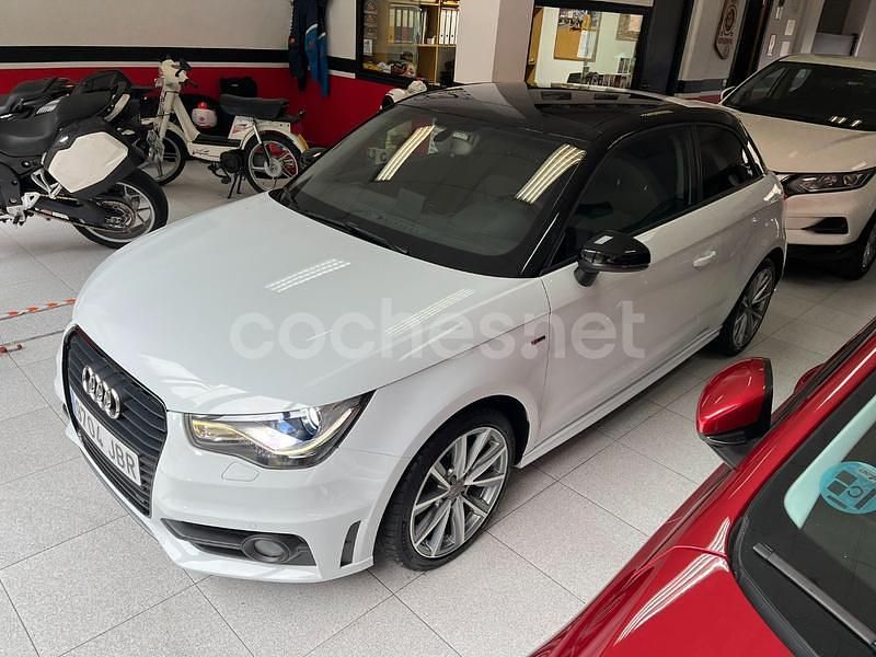 Usado Audi A1 Ambition 105 CV (77 kW) 2014 Blanco Utilitario