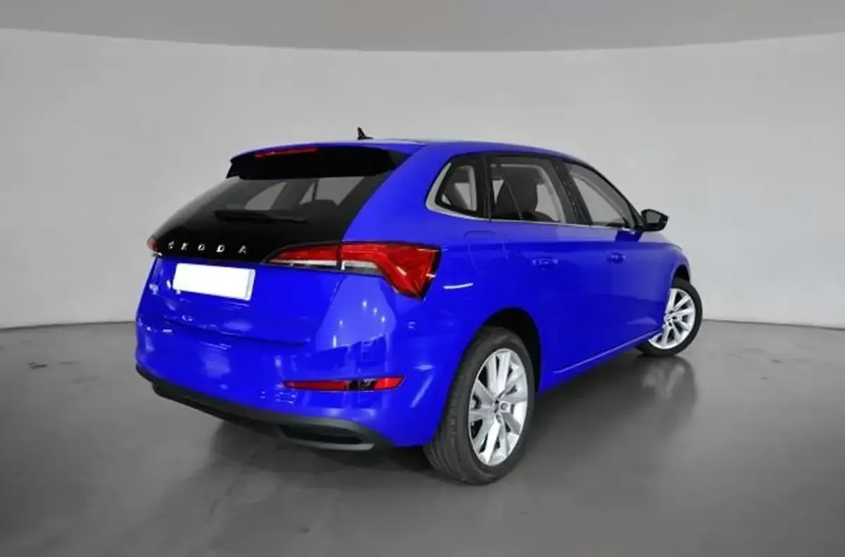 Brugt Skoda Scala Ambition 110 HK (80 kW) 2023 Blå Hatchback