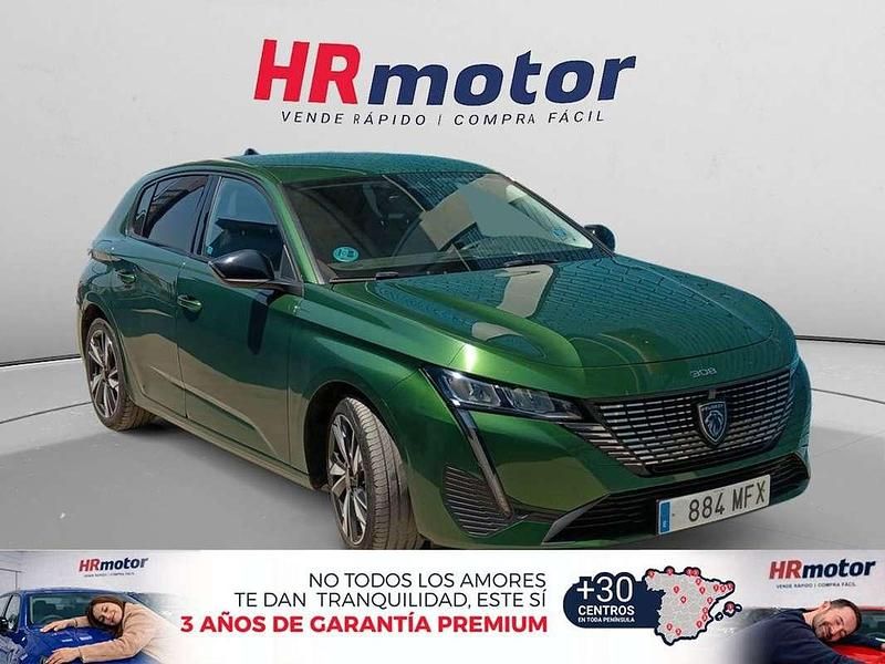 Usado Peugeot 308 Allure 131 CV (96 kW) 2023 Verde Utilitario