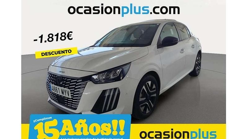 Blanco Usado 2025 Peugeot 208 Allure Utilitario | 18.182 € (Buen precio) - Imagen 1/4