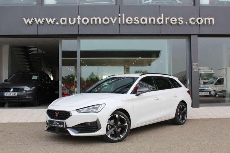 Blanco Usado 2023 Cupra Leon Familiar | 25.500 € (Buen precio) - Imagen 1/4