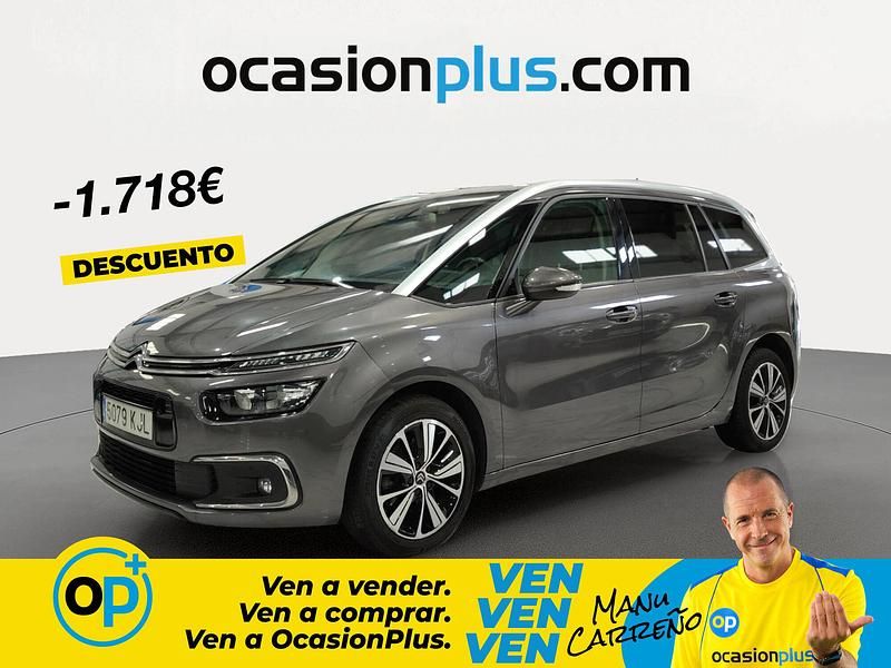 Usado Citroën C4 Shine 150 CV (110 kW) 2018 Gris Monovolumen