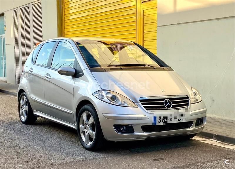 Gris / plata Usado 2006 Mercedes A150 Avantgarde Monovolumen | 4300 € (Precio justo) - Imagen 1/4