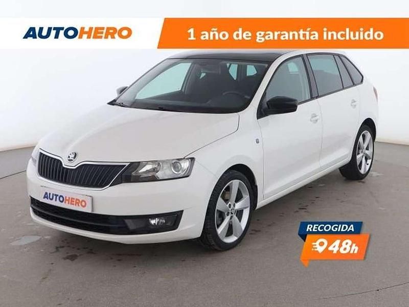 Blanco Usado 2014 Skoda Rapid Elegance Utilitario | 10.799 € (Precio justo) - Imagen 1/3