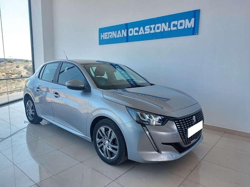 Gris Usado 2021 Peugeot 208 Active Utilitario | 10.790 € (Precio justo) - Imagen 1/4