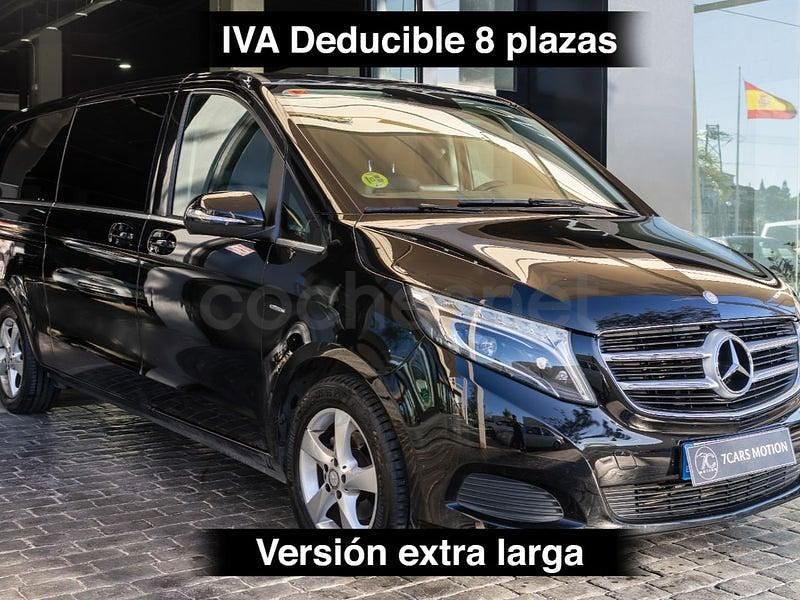 Usado Mercedes V220 Avantgarde 163 CV (119 kW) 2015 Negro Monovolumen