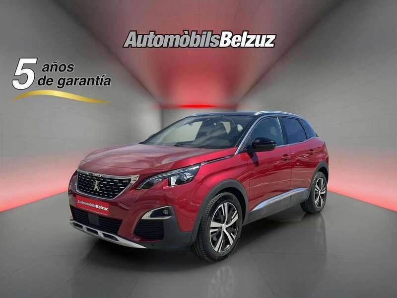 Rojo Usado 2019 Peugeot 3008 Access Monovolumen | 16.490 € (Precio justo) - Imagen 1/4