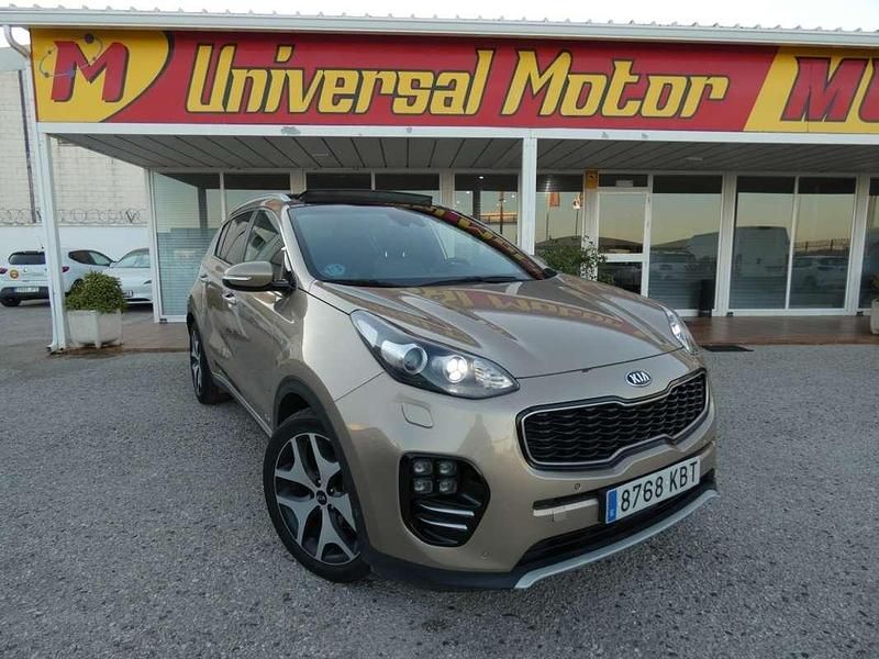 Beige Usado 2017 Kia Sportage GT-Line SUV | 18.750 € (Buen precio) - Imagen 1/4
