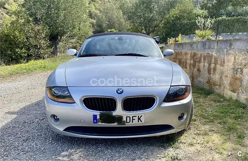 Usado BMW Z4 170 CV (125 kW) 2004 Gris / plata Descapotable