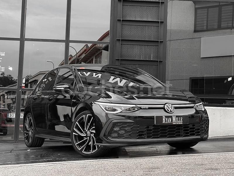 Negro Usado 2021 VW Golf VIII GTD Berlina | 29.900 € (Precio justo) - Imagen 1/4