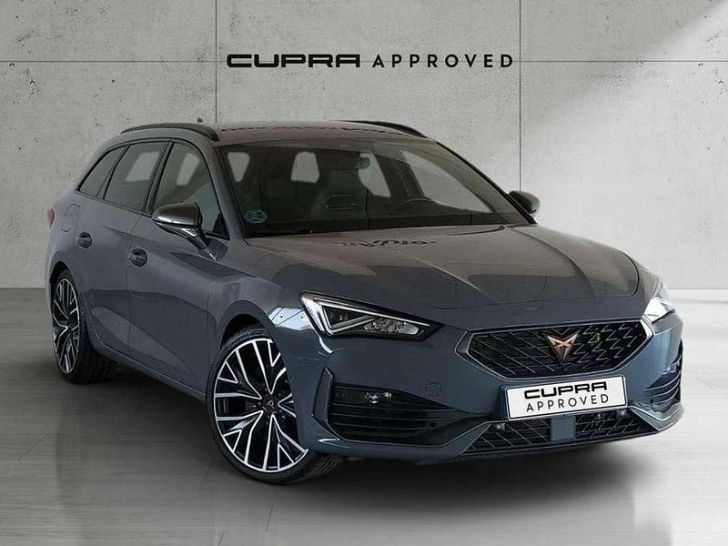 Gris Usado 2021 Cupra Leon VZ Familiar | 33.100 € (Un poco caro) - Imagen 1/4