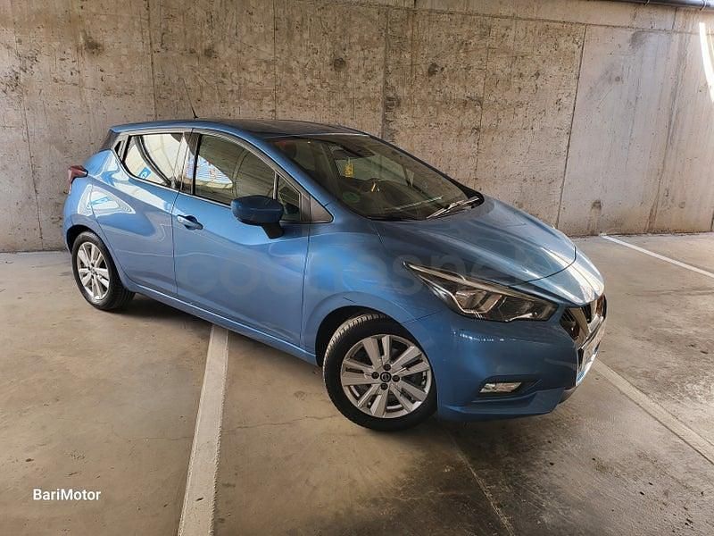 Usado Nissan Micra Acenta 100 CV (73 kW) 2019 Azul Utilitario