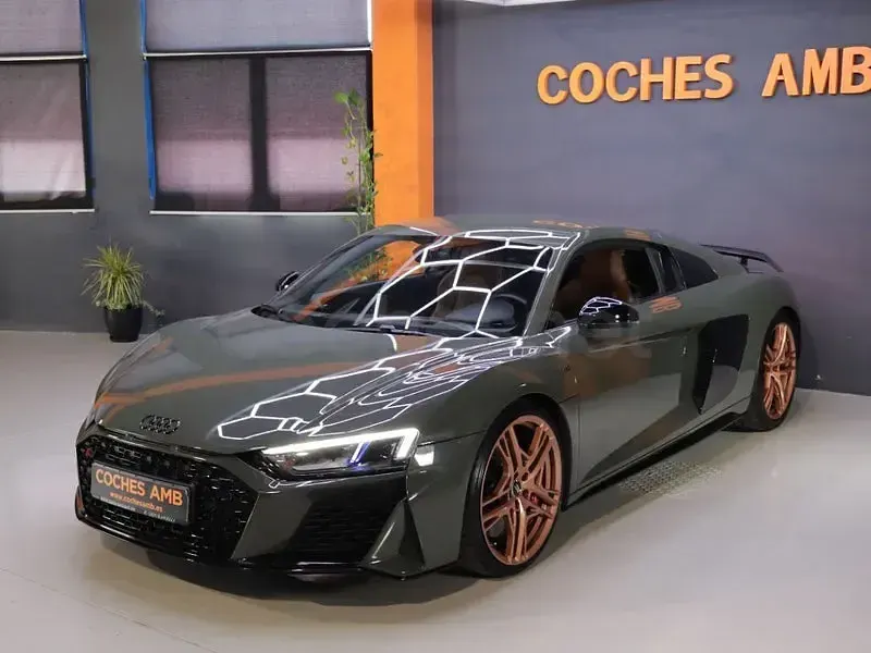 Usado Audi R8 Coupé Performance 620 CV (456 kW) 2020 Verde Coupe