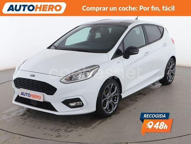 Blanco Usado 2019 Ford Fiesta ST-Line Utilitario | 11.199 € (Precio justo) - Imagen 1/3