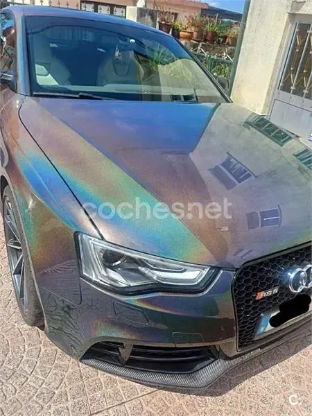 Usado Audi A5 240 CV (176 kW) 2009 Gris / plata Coupe