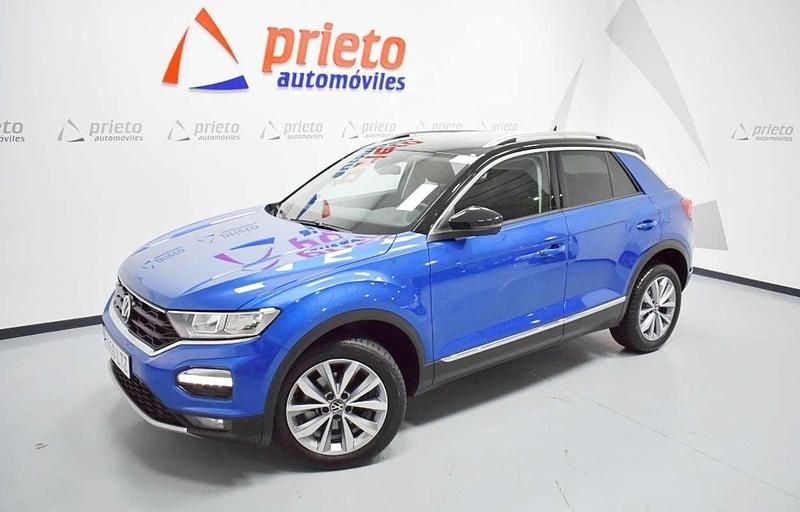 Usado VW T-Roc Advance 116 CV (85 kW) 2021 Azul SUV