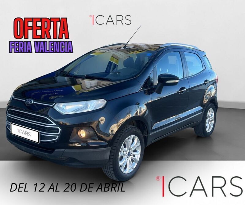 Negro Usado 2017 Ford Ecosport Titanium SUV | 11.990 € (Precio justo) - Imagen 1/4
