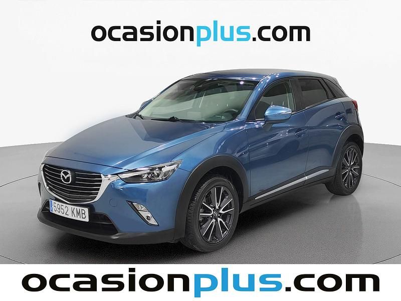 Usado Mazda CX-3 Luxury 105 CV (77 kW) 2018 Azul SUV