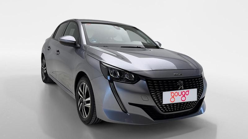 Usado Peugeot 208 Allure 100 CV (73 kW) 2021 Negro Utilitario